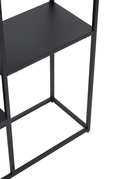 AKSEL BLACK METAL MULTI SHELF UNIT