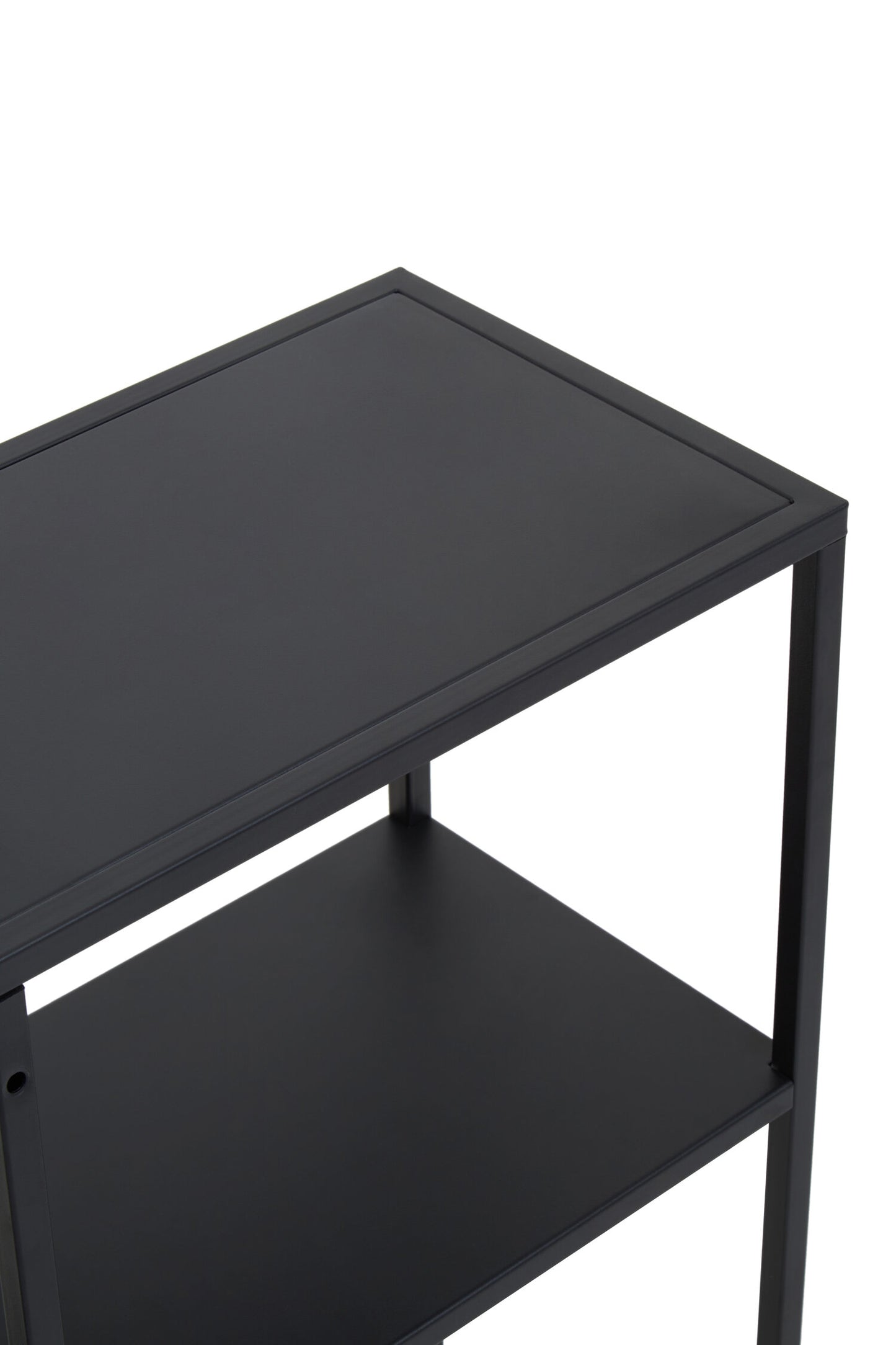 AKSEL BLACK METAL MULTI SHELF UNIT