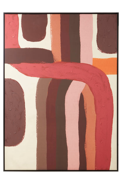 ASGER ABSTRACT BRUSHSTROKES WALL ART