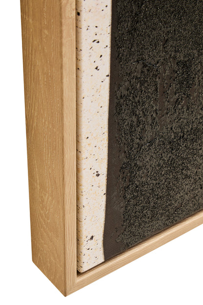 ATLE BLACK AND CREAM WALL ART