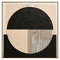 ATLE BLACK AND CREAM WALL ART