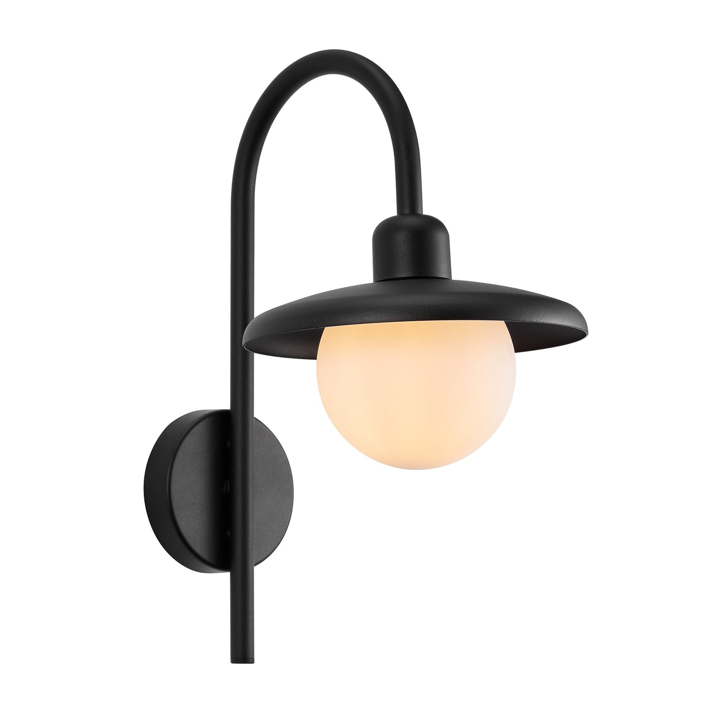 NORDLUX BERLO OUTDOOR WALL LIGHT BLACK