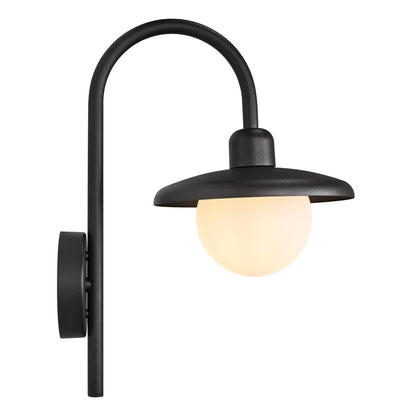 NORDLUX BERLO OUTDOOR WALL LIGHT BLACK