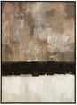 BJARNE MONOCHROME TEXTURED CANVAS WALL ART