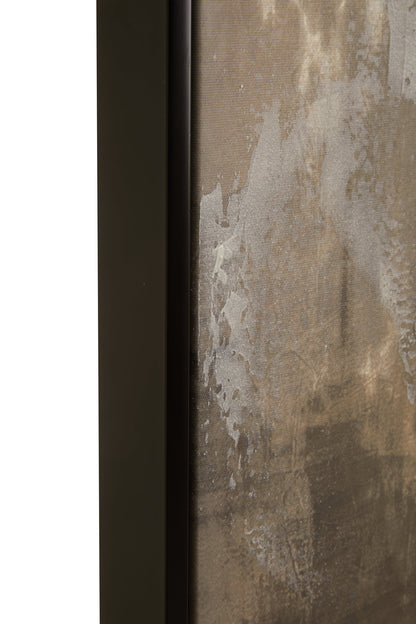 BJARNE MONOCHROME TEXTURED CANVAS WALL ART