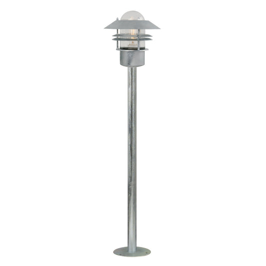 NORDLUX BLOKHUS GARDEN LIGHT GALVANIZED