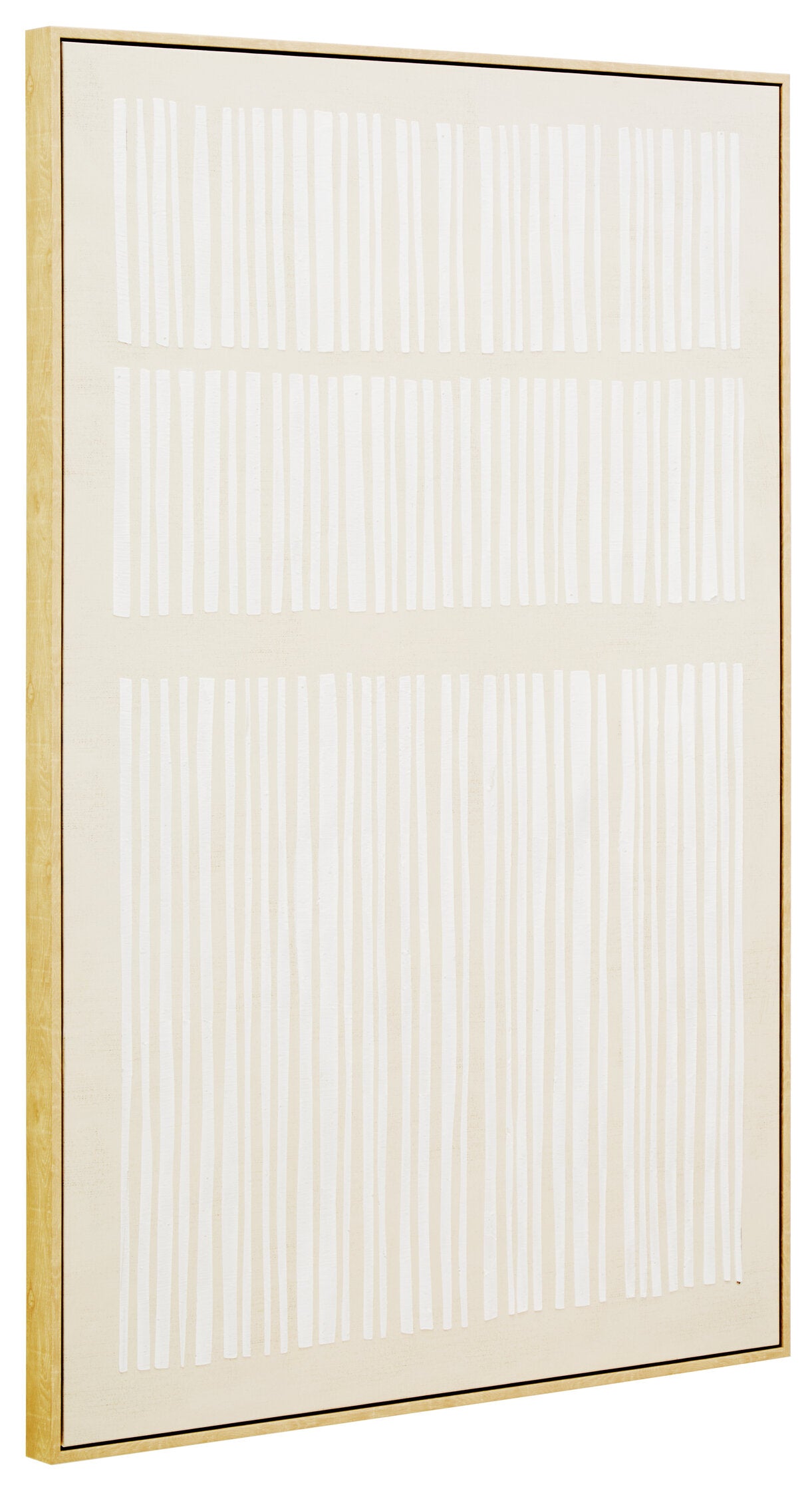 BOEL NATURAL TEXTURED CANVAS WALL ART