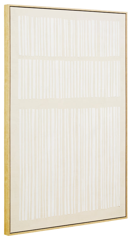 BOEL NATURAL TEXTURED CANVAS WALL ART