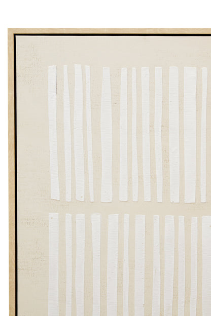 BOEL NATURAL TEXTURED CANVAS WALL ART