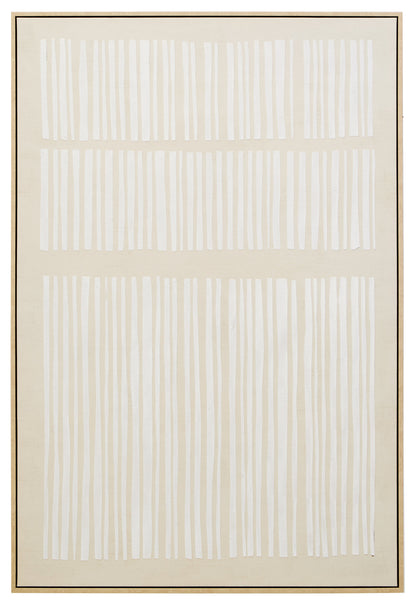 BOEL NATURAL TEXTURED CANVAS WALL ART
