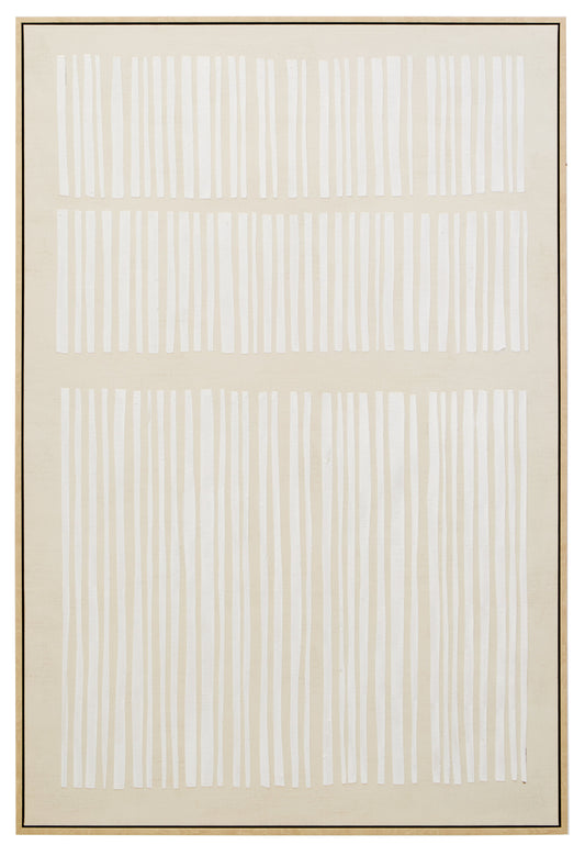 BOEL NATURAL TEXTURED CANVAS WALL ART