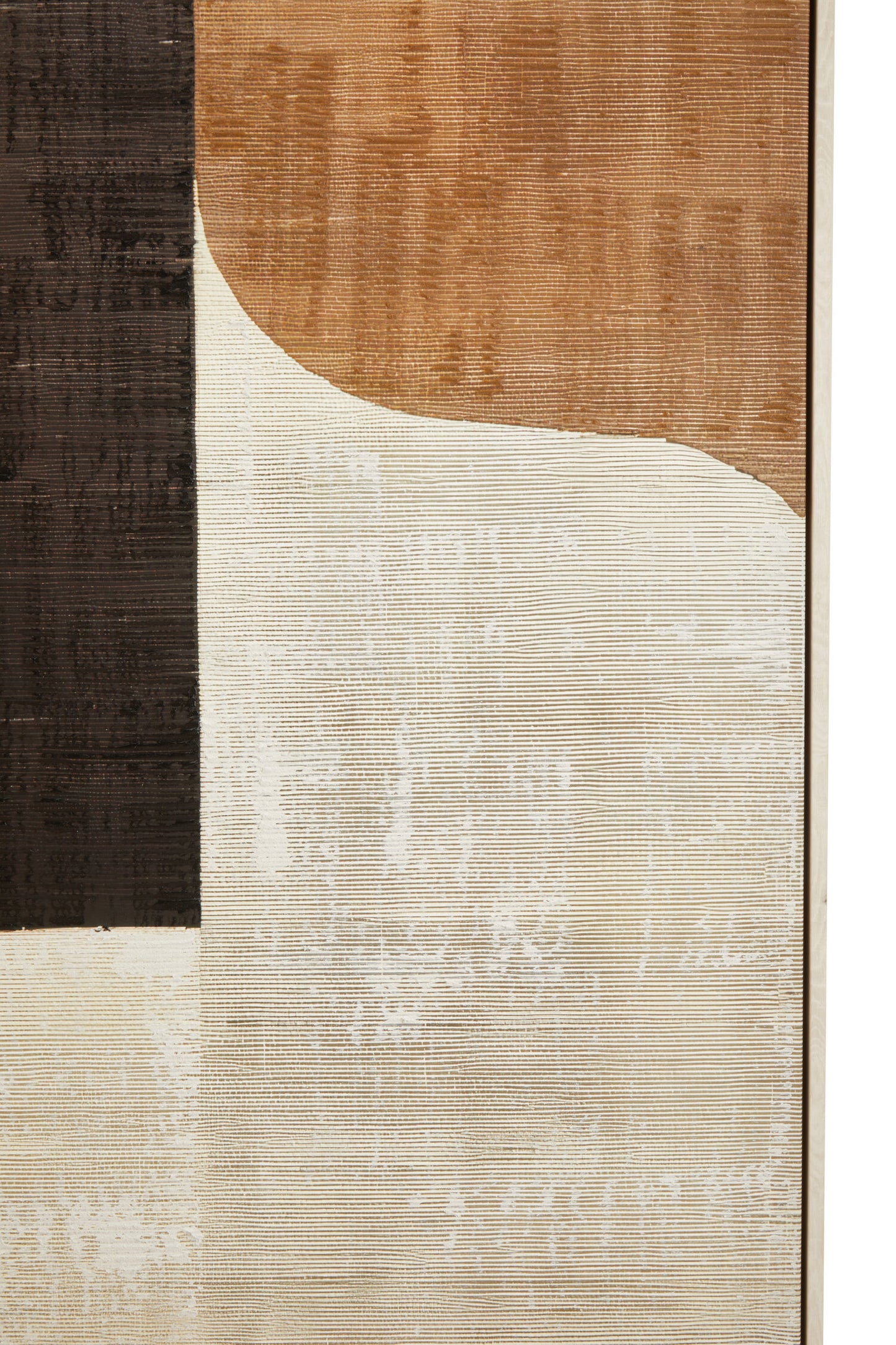 BORGE NEUTRAL ABSTRACT TEXTURED CANVAS WALL ART