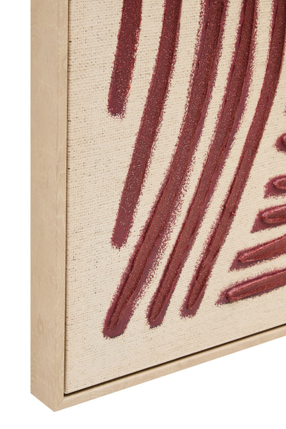 BRAGE TEXTURED LINEAR ABSTRACT WALL ART
