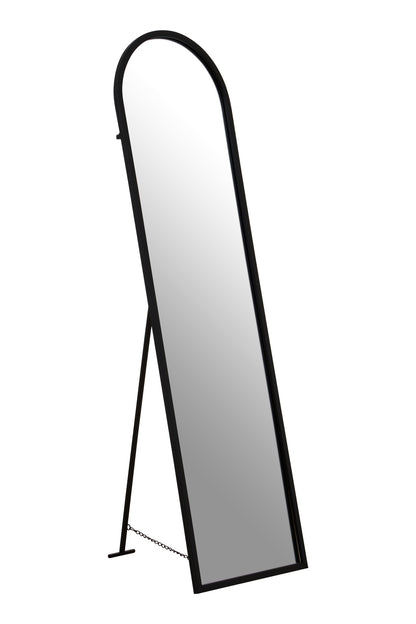 BRYNJAR BLACK FLOOR MIRROR