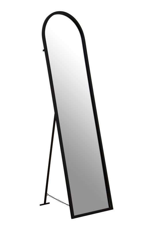 BRYNJAR BLACK FLOOR MIRROR