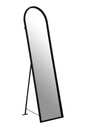 BRYNJAR BLACK FLOOR MIRROR