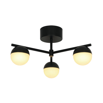 NORDLUX CONTINA CEILING LIGHT BLACK