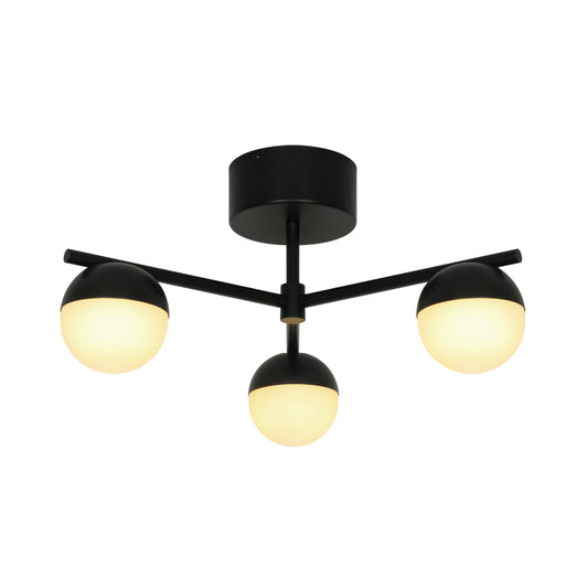NORDLUX CONTINA CEILING LIGHT BLACK