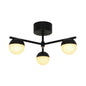 NORDLUX CONTINA CEILING LIGHT BLACK