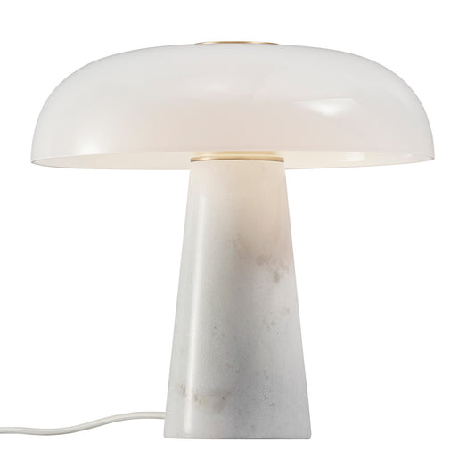 NORDLUX GLOSSY TABLE LAMP WHITE
