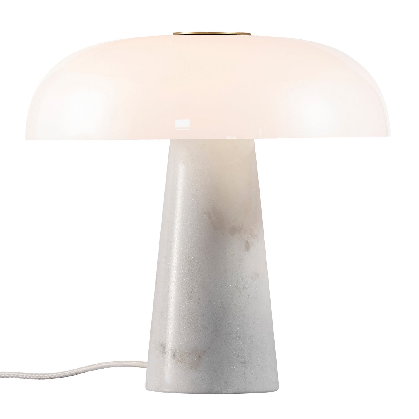 NORDLUX GLOSSY TABLE LAMP WHITE