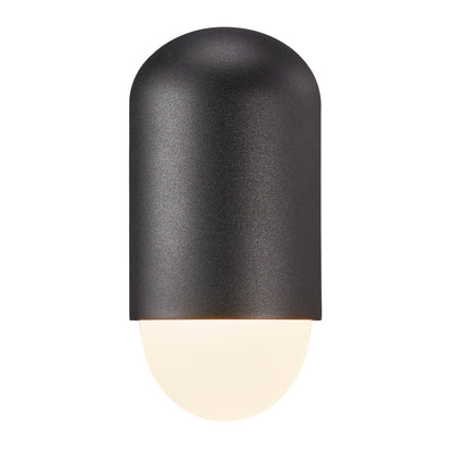 NORDLUX HEKA OUTDOOR WALL LIGHT BLACK
