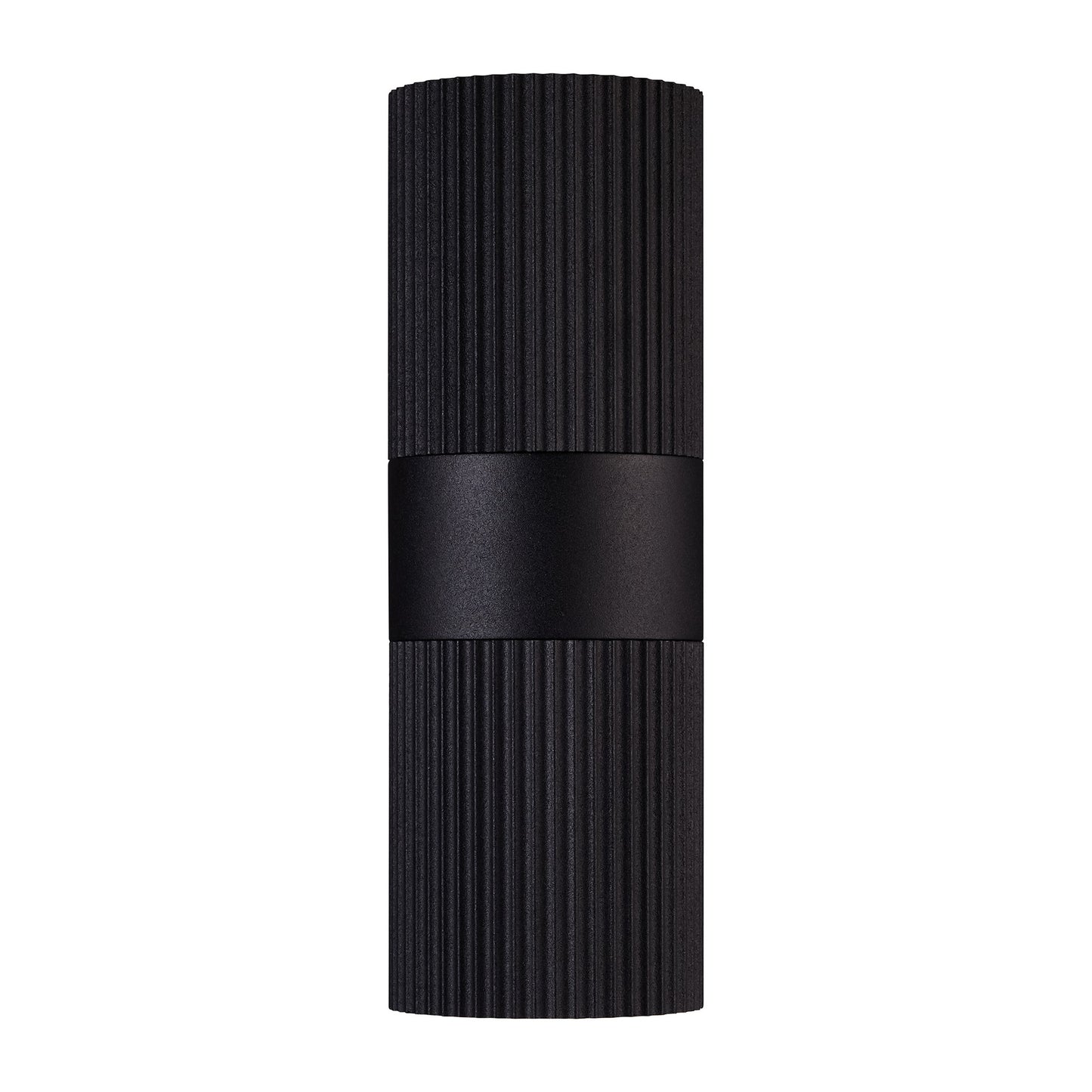 NORDLUX KYKLOP RIPPLE OUTDOOR WALL LIGHT BLACK