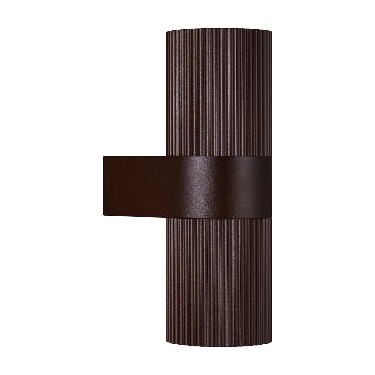 NORDLUX KYKLOP RIPPLE OUTDOOR WALL LIGHT RUSTY