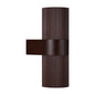 NORDLUX KYKLOP RIPPLE OUTDOOR WALL LIGHT RUSTY