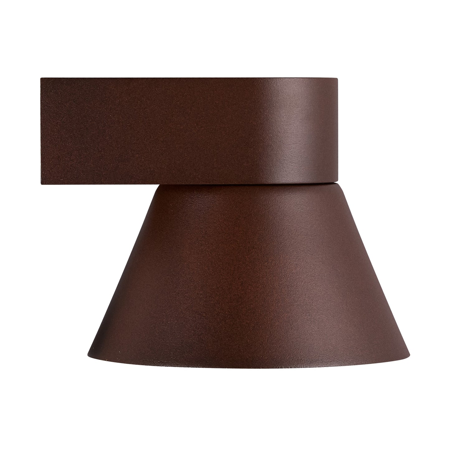 NORDLUX KYKLOP CONE OUTDOOR WALL LIGHT RUSTY