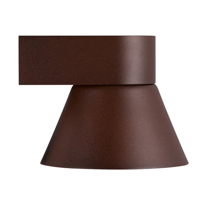 NORDLUX KYKLOP CONE OUTDOOR WALL LIGHT RUSTY