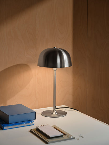 NORDLUX CERA TABLE LAMP BRUSHED STEEL