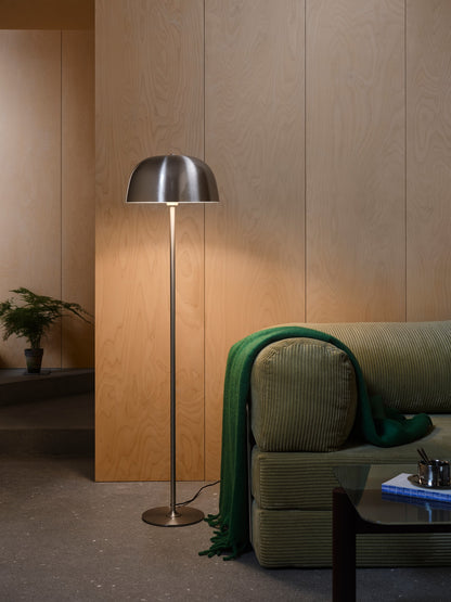 NORDLUX CERA FLOOR LAMP BRUSHED STEEL