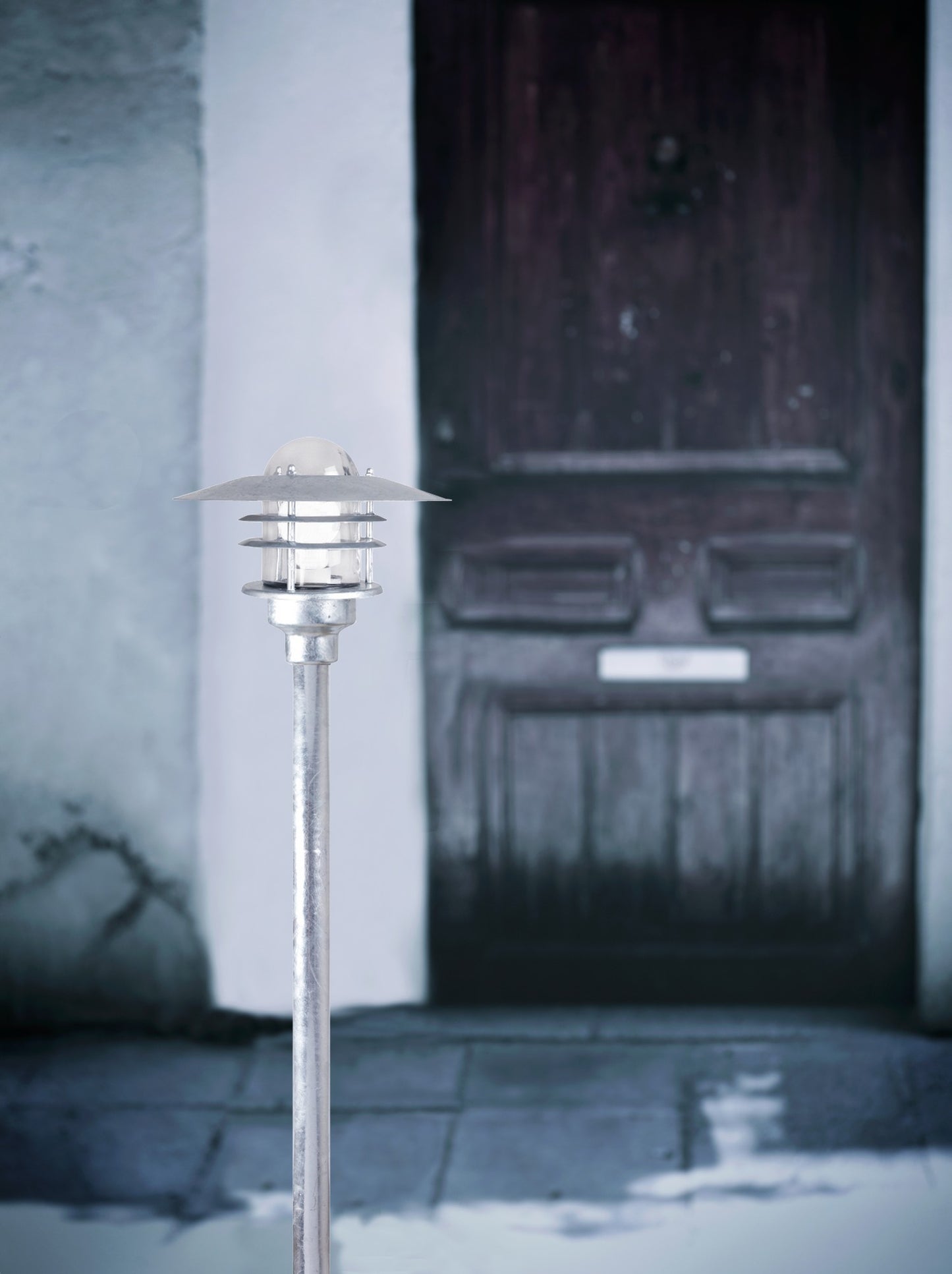 NORDLUX AGGER OUTDOOR GARDEN LIGHT GALVANIZED