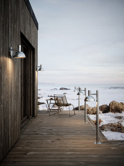 NORDLUX ARKI 20 OUTDOOR WALL LIGHT GALVANIZED