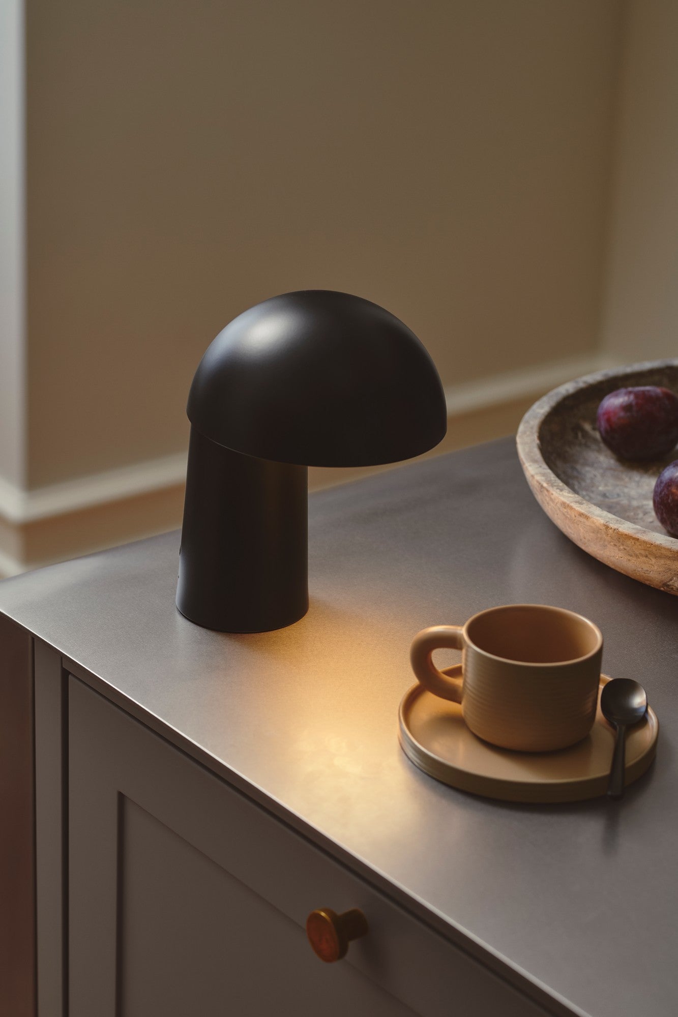NORDLUX FAYE PORTABLE TABLE LAMP BLACK