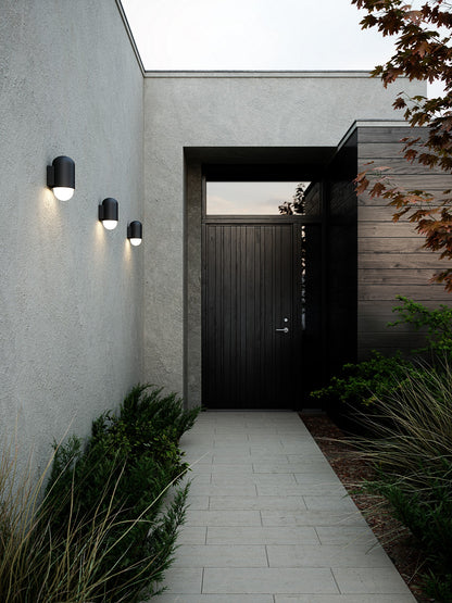 NORDLUX HEKA OUTDOOR WALL LIGHT BLACK