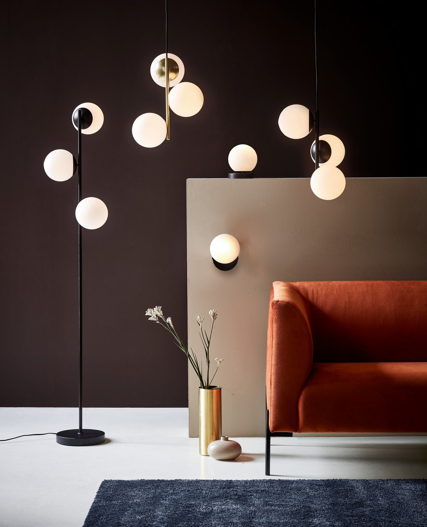 NORDLUX LILLY FLOOR LAMP BLACK
