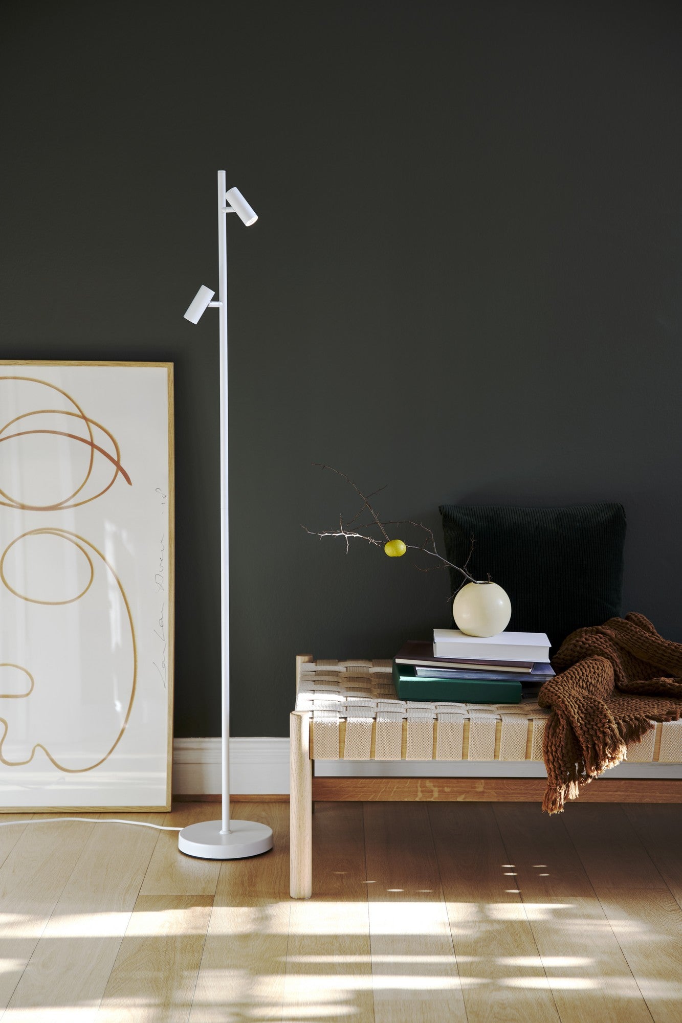 NORDLUX OMARI FLOOR LAMP WHITE