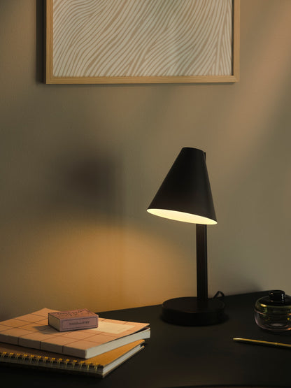 NORDLUX WILMER TABLE E14 BLACK