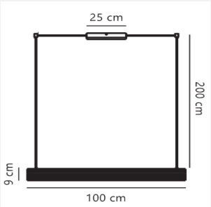 NORDLUX ALIANI PENDANT BLACK