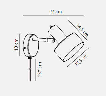 NORDLUX MATIS WALL LIGHT WHITE
