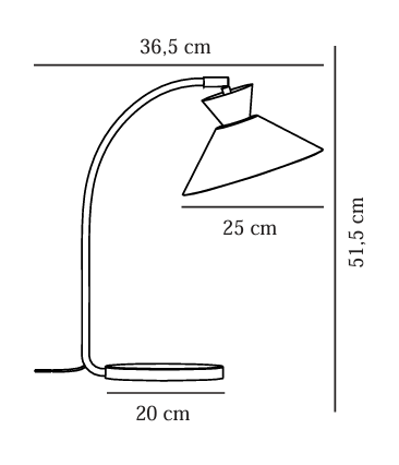 NORDLUX DIAL TABLE LAMP WHITE