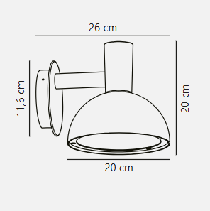 NORDLUX ARKI 20 OUTDOOR WALL LIGHT BLACK