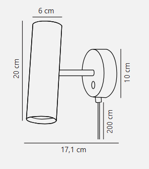 NORDLUX MIB 6 WALL LIGHT CHROME