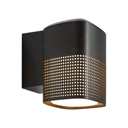 NORDLUX SIDARA OUTDOOR WALL LIGHT SEASIDE BLACK