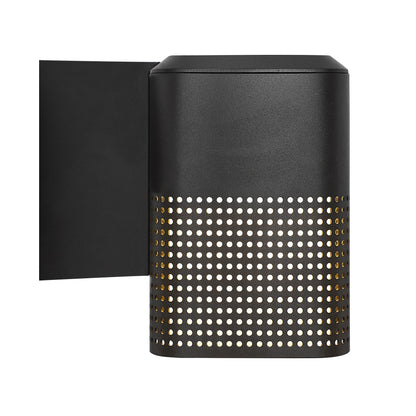 NORDLUX SIDARA OUTDOOR WALL LIGHT SEASIDE BLACK