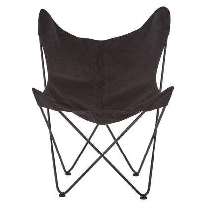 YLVA BLACK BUTTERFLY CHAIR
