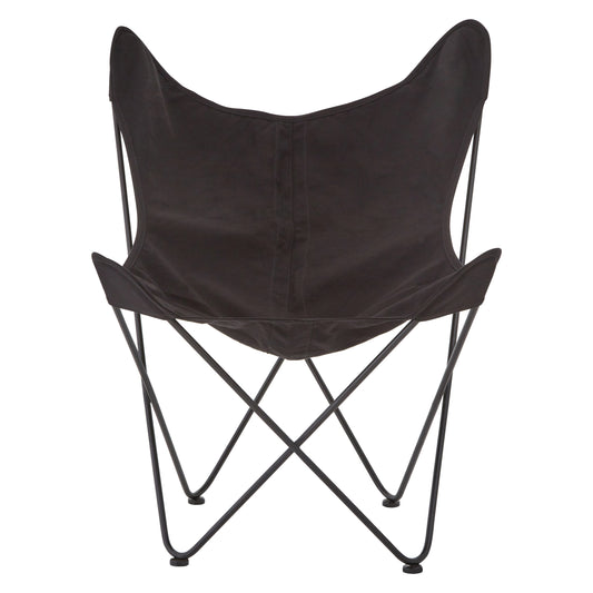 YLVA BLACK BUTTERFLY CHAIR
