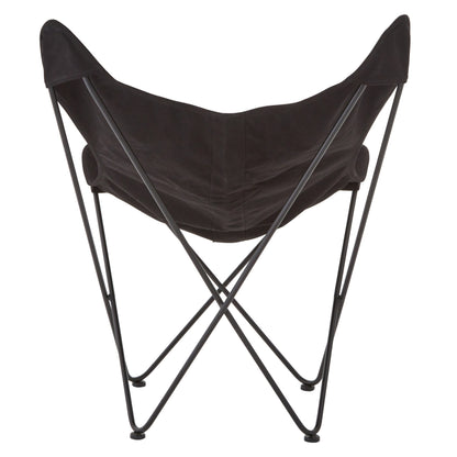 YLVA BLACK BUTTERFLY CHAIR